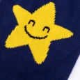 Smiling Star Turtleneck Sweater