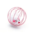 Παιχνίδι γάτας Wire caged mouse/paper ball 6cm