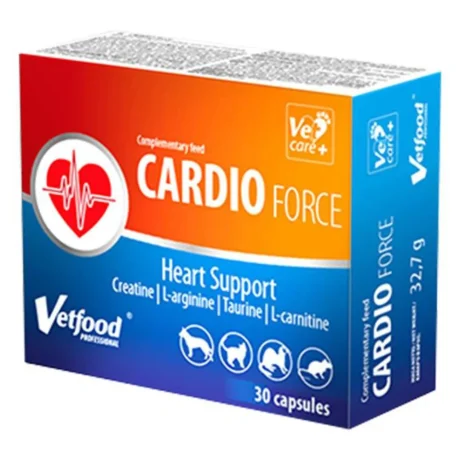Συμπλήρωμα Διατροφής Σκύλου Cardio Force για Καρδιακές Παθήσεις 30 Κάψουλες