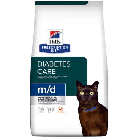 Hill's Prescription Diet m/d Diabetes/Weight Management για Γάτες με Κοτόπουλο 1,5kg