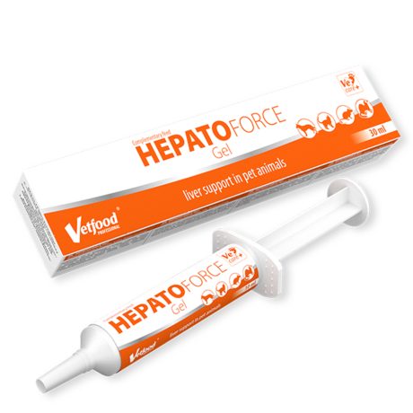 Vetfood HepatoForce Gel-Συμπλήρωμα για Ηπατική Ανεπάρκεια σε gel