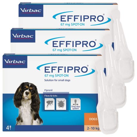 VIRBAC EFFIPRO Αμπουλες Aποπαρασίτωσης Σκύλου Spot on 134 mg x1 10-20 kgr1 τεμάχιο