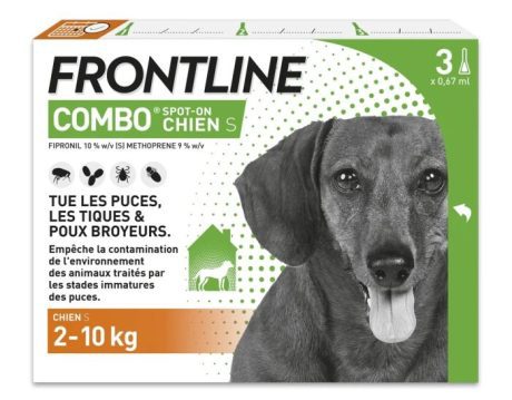 Frontline Solution Combo Dog 2-10kg 3.pip - Αντιπαρασιτική αμπούλα (3 αμπούλες)