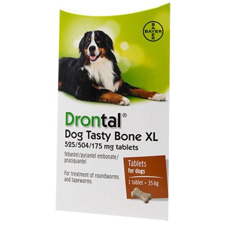Drontal Plus για Σκύλους 35kg (Χάπι Ενδοπαρασίτων) x 1tab