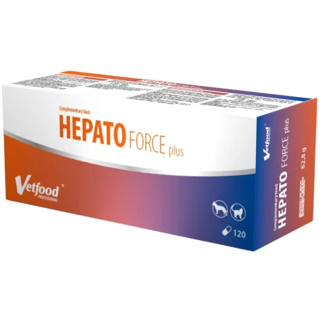 Υπατοπροστατευτικό Συμπλήρωμα VetFood Hepatoforce Plus για Σκύλους & Γάτες 120 caps