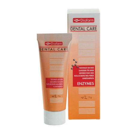 Diafarm Dental Care Οδοντόκρεμα για σκύλους ένζυμα 75gr