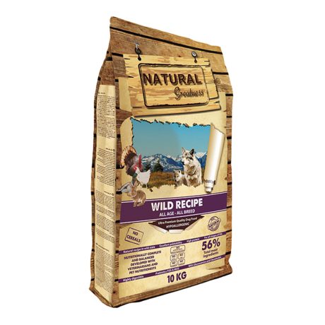 NATURAL GREATNESS Wild Recipe χωρίς δημητριακά για σκύλους