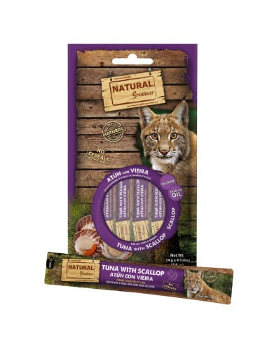 NATURAL GREATNESS TUNA WITH CRAB 4*15 gr