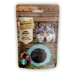 Natural Greatness Semi-Moist Bits Joint Support με Φρέσκια Γαλοπούλα, Γλυκοζαμίνη, Χονδροϊτίνη & MSM 150g