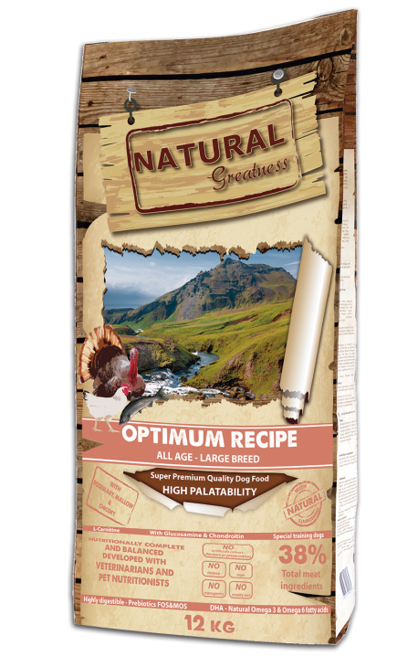 Natural Greatness Optimum Recipe 15 kg - All Age / Large Breed