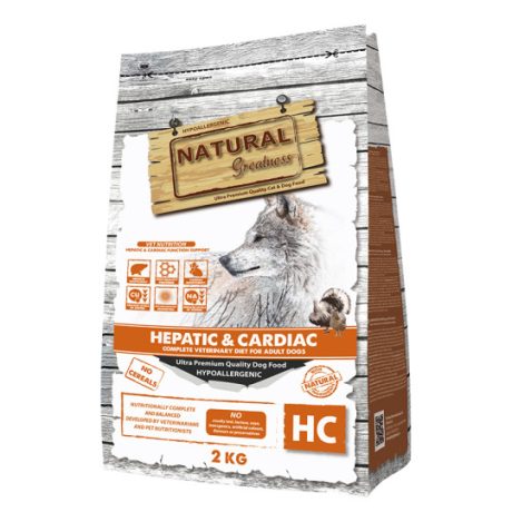 NATURAL GREATNESS Hepatic & Cardiac για ενήλικους σκύλους